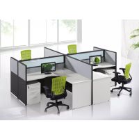 Cubicle Office Table – Office Cubicle Workstation Table for Staff, Space Saving Modular Desk, Strong Durable Build, Easy Cable Management, Ideal for Open Office, Call Center and Corporate Setup